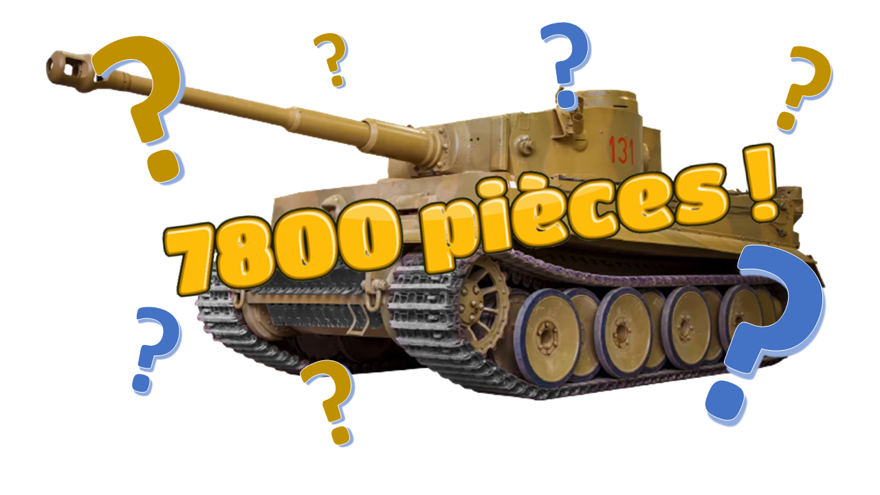 Rumeur : Cobi préparerait le plus gros set jamais sorti (Pz VI Tiger 131) !