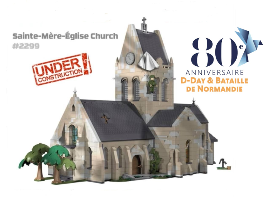 Confirmation du set Cobi Sainte-Mère-l’Eglise pour les 80 ans du D-day