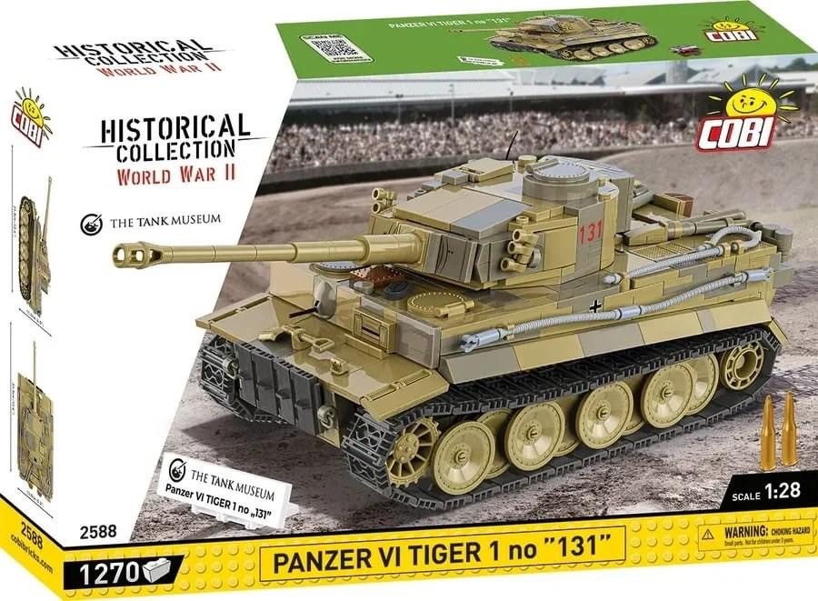 Cobi 2588 Panzer VI TIGER I no131 : les visuels définitifs ont été dévoilés