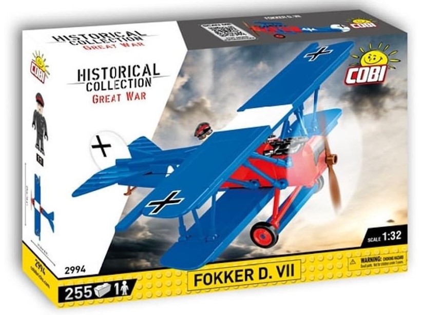 Cobi Great War : Nouvelle version pour le Fokker D. VII Allemand